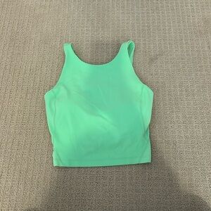 Lululemon Align™️ High-Neck Tank Top, size 2, bright green.